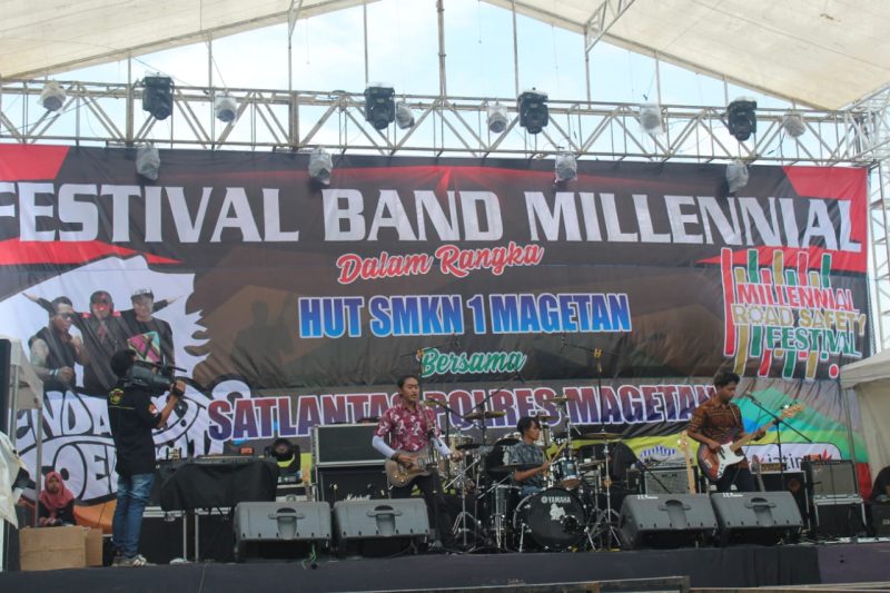 Festival Band Dalam Rangka HUT SMKN 1 Magetan