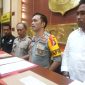 Polres Ngawi saat gelar perkara Pungli Retribusi Hewan