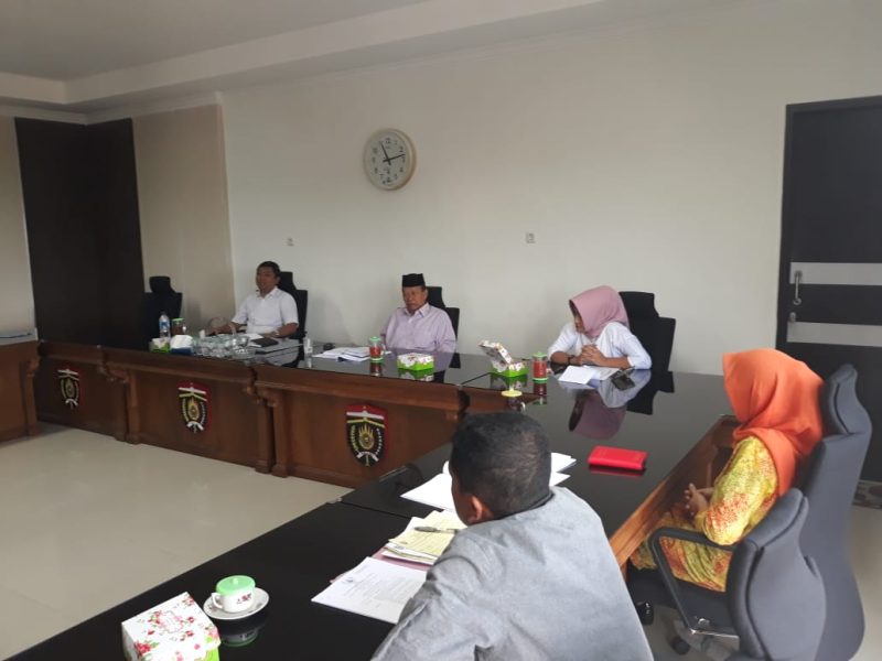 Rapat Hearing Dewan Komisi I DPRD Ngawi dengan Camat Ngawi Kota