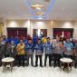 Bersama jajaran Forkopimda dan Bawaslu Pacitan sesaat usai pembukaan rapat pleno terbuka penetapan calon terpilih anggota DPRD Kabupaten Pacitan.