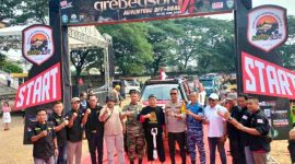 Bupati Sugiri Sancoko apresiasi Off Roader Grebek Suro 2024. (Foto : Istimewa).
