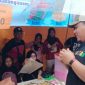Nasrul Hidayat, Plt Camat Donorojo tinjau bazar dan pameran UMKM Garda Yasa Fest Desa Klepu. (Foto : Istimewa).