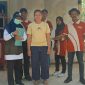 Proses penilaian lapangan STBM 5 pilar di Kecamatan Tulakan. (Foto/Istimewa).