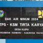 Hasil pembangunan SPAM di Desa Klepu, Sudimoro. (Foto : Istimewa).