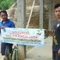 Warga Karangmulyo, Sudimoro tunjukkan air SPAM mengalir sampai rumah mereka. (Foto : Istimewa).