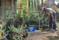 Warga Desa Kasihan Tegalombo nikmati program SPAM. (Foto:Istimewa).