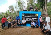 Pembangunan SPAM di Desa Jetis Lor, Nawangan selesai dikerjakan. (Foto/Istimewa).