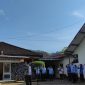 Suasana upacara peringatan hari pahlawan di halaman kantor KPU Pacitan, yang pada saat itu saya bertindak selaku pembina.