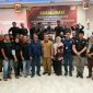 Momen usai sosialisasi tahapan Pemilu Tahun 2024 bersama rekan-rekan media massa di Pacitan.
