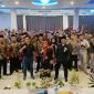 Formasi PPK Pemilu Tahun 2024 saat mengikuti orientasi tugas, sesaat usai mereka resmi dilantik.