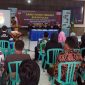 Saya memberikan pengarahan di sela-sela rapat pleno DPHP tingkat Kecamatan Pringkuku.
