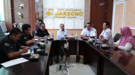 KPU bersama Bawaslu Pacitan melakukan klarifikasi dokumen persyaratan bakal calon anggota DPRD berupa surat keterangan sehat jasmani dan rohani di RSUD dr Darsono.