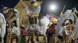 Ronthek Kecamatan Bandar dinobatkan jadi Penyaji Unggulan di FRP 2025. (Foto:Lintas7.net).