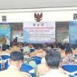 Pengukuhan Linmas pemberantas rokok ilegal di Kecamatan Bandar. (Foto:Istimewa).