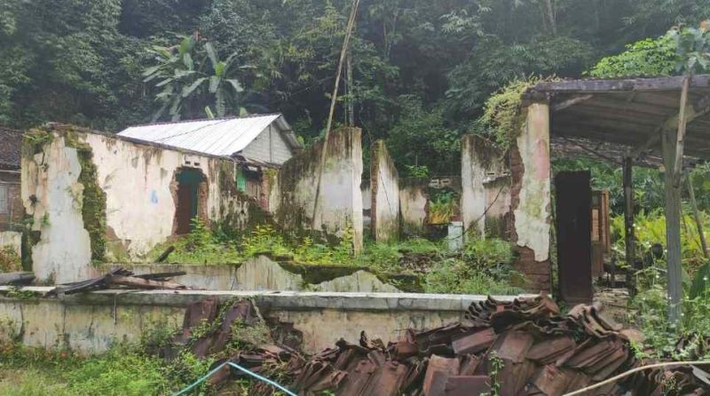 Ilustrasi dampak bencana tanah longsor di Kabupaten Pacitan. (Foto:dok.Lintas7.net).