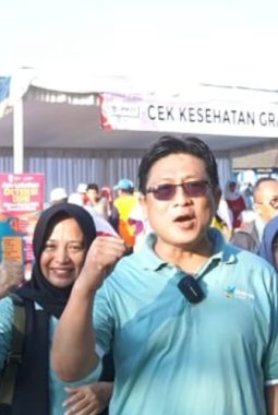 Rayakan 80 Tahun Kemerdekaan, Dinkes Pacitan Gaungkan Semangat Sehat lewat Car Free Day