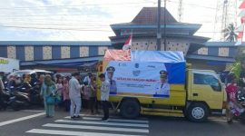 Gerakan Pangan Murah di Pasar Donorojo. (Foto:Istimewa).