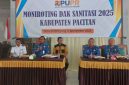 Monitoring program DAK Sanitasi di Desa Ketanggung, Sudimoro. (Foto:Istimewa).