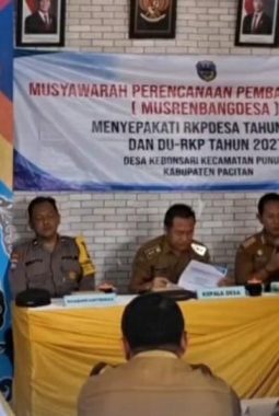 Libatkan Partisipasi Masyarakat, Musyawarah Tahunan Sepakati Arah Pembangunan Desa Kebonsari