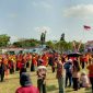 Tayuban Gedhen dalam rangka HUT RI di Kecamatan Donorojo berlangsung meriah. (Foto:Istimewa).