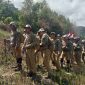 Tim Ekspedisi Merah Putih di wilayah Kecamatan Kebonagung. (Foto:Lintas7.net).
