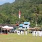 Upacara Peringatan Detik-detik Proklamasi di lapangan Kecamatan Kebonagung pada Minggu (17/8). (Foto:Istimewa).