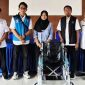 Penyaluran alat bantu untuk penyandang disabilitas di Kecamatan Punung. (Foto:Istimewa).