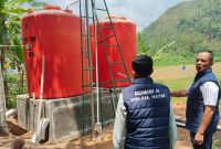 DPRD Pacitan monitoring progres pekerjaan irigasi perpompaan untuk pertanian di Kabupaten Pacitan. (Foto:Istimewa).