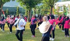 Kemeriahan Minggu Sehat di Kawedanan Kecamatan Ngadirojo