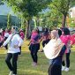 Senam pagi warnai Minggu Sehat di Kecamatan Ngadirojo. (Foto:Istimewa).