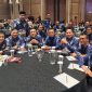 Saya (paling kiri) bersama teman-teman Divisi Hukum dan Pengawasan di Jawa Timur saat rakor di Tangerang.