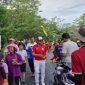 Jalan sehat memperingati HUT ke-80 Kemerdekaan RI di Kecamatan Punung. (Foto:Istimewa).