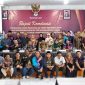 Seluruh jajaran Divisi Hukum dan Pengawasan se-Jawa Timur usai gelaran rakor yang dipusatkan di KPU Tulungagung.