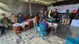 Proses pemilihan Kepala Dusun Mudal di Kecamatan Kebonagung. (Foto:Lintas7.net).