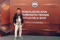 Saya berada di tengah-tengah acara launching SPIP berbasis teknologi di Pullman Hotel Central Park Jakarta.