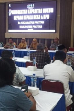 BKAD Pacitan Perkuat Kapasitas Hukum Kades dan BPD, Tekankan Tata Kelola Desa Berbasis Risiko