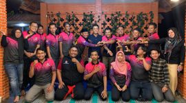 Membersamai teman-teman PPK wilayah barat dalam agenda penguatan internal menjelang pelaksanaan Pemilu Tahun 2024 di Pantai Bercak, Pringkuku.