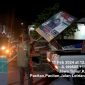 Saya menurunkan APK di ruas jalan protokol, sesaat usai masuk masa tenang.