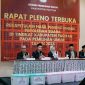 Momen rapat pleno terbuka rekapitulasi hasil penghitungan perolehan suara Pemilu Tahun 2024 tingkat kabupaten Pacitan.