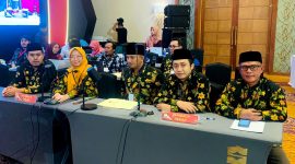 Momen saat kami bersiap membacakan rekapitulasi hasil Pemilu di Kabupaten Pacitan pada tingkat provinsi Jawa Timur.