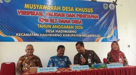 Camat M. Taufik Effendi tekankan pentingnya penetapan program kesejahteraan sesuai regulasi. (Foto : Lintas7.net).