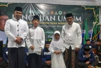 Pengajian umum di Desa Wonodadi Kulon, Ngadirojo. (Foto : Lintas7.net).