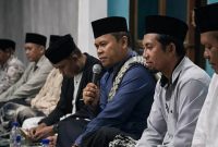 Safari ramadhan Camat M. Taufik Effendi ke sejumlah desa di wilayah Kecamatan Ngadirojo. (Foto : Lintas7.net).