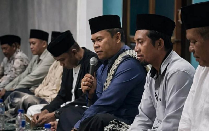 Safari ramadhan Camat M. Taufik Effendi ke sejumlah desa di wilayah Kecamatan Ngadirojo. (Foto : Lintas7.net).