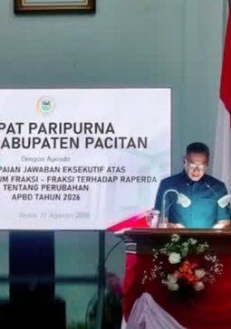 APBD Pacitan 2027 Diproyeksikan Rp1,54 Triliun, Belanja Operasi Mendominasi